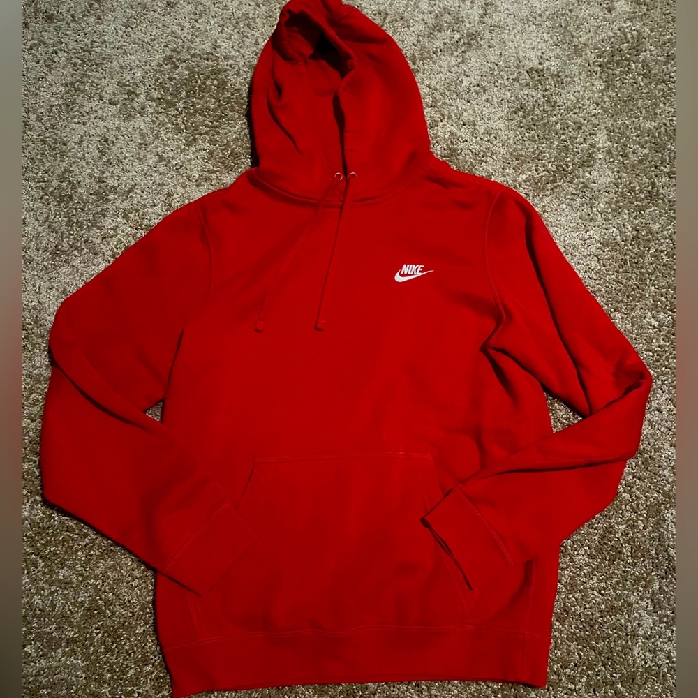 Nike Red Hoodie